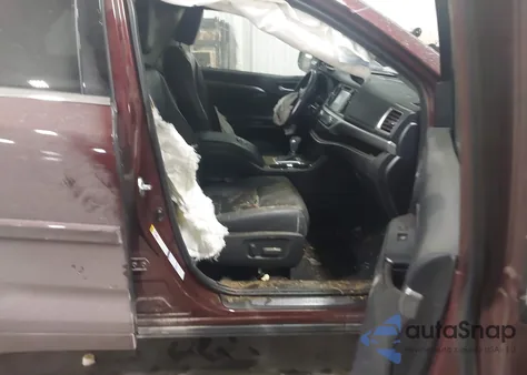 2017 Toyota Highlander Limited from USA, damaged, VIN 5TDDZRFH9HS468813